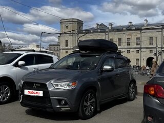 2014 Mitsubishi ASX I Рестайлинг, серый, 1470000 рублей, вид 4