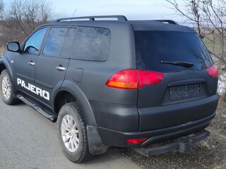 2008 Mitsubishi Pajero Sport II, чёрный, 1400000 рублей, вид 4