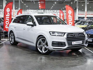 2018 Audi Q7 II (4M), белый, 4199700 рублей, вид 5