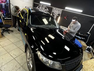 2007 Infiniti FX45 I (S50) Рестайлинг, чёрный, 900000 рублей, вид 3