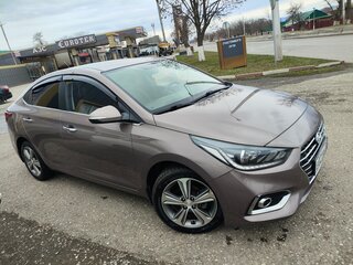 2018 Hyundai Solaris II, коричневый, 1450000 рублей, вид 2