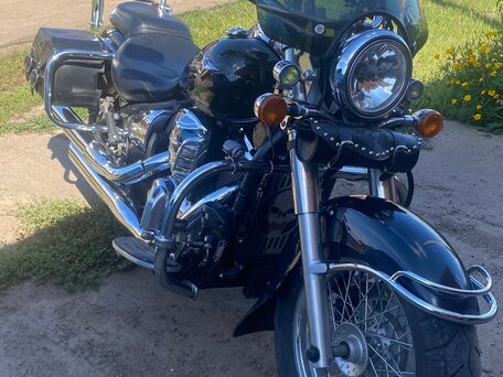 2012 Kawasaki VN900 Vulcan, чёрный, 700000 рублей, вид 2