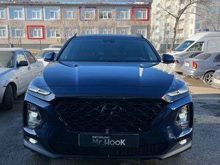 2020 Hyundai Santa Fe IV, синий, 3649000 рублей, вид 4