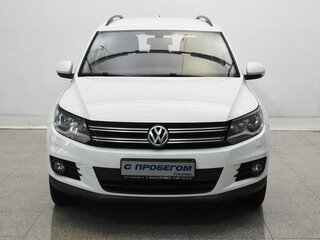 2014 Volkswagen Tiguan I Рестайлинг, белый, 1620000 рублей, вид 2