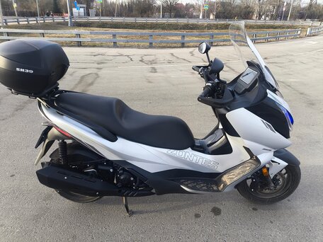 2024 Zontes ZT350E, серебристый, 400000 рублей, вид 2