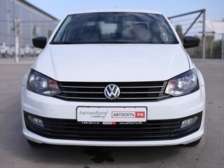 2017 Volkswagen Polo V Рестайлинг, белый, 1092000 рублей, вид 2