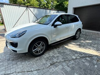 2016 Porsche Cayenne Diesel II Рестайлинг (958), белый, 4800000 рублей, вид 2
