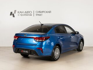2017 Kia Rio IV, синий, 1214585 рублей, вид 3