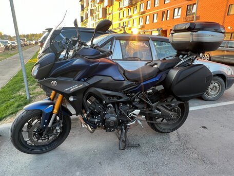2018 Yamaha MT-09 Tracer (FJ-09), синий, 950000 рублей, вид 1