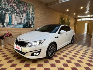 2015 Kia Optima III Рестайлинг, белый, 1520000 рублей, вид 1