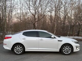 2014 Kia Optima III Рестайлинг, белый, 1520000 рублей, вид 3