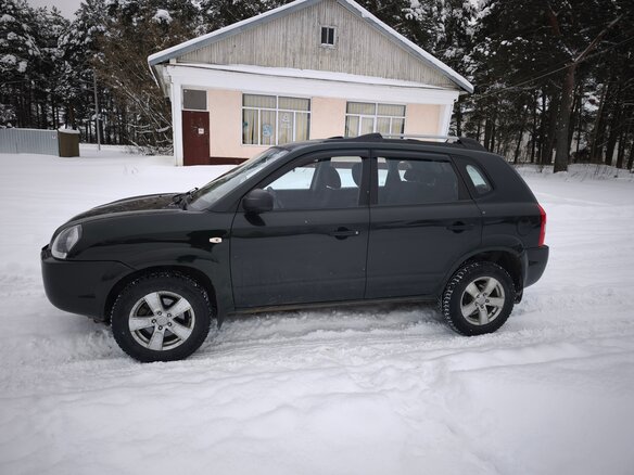 2008 Hyundai Tucson I, зелёный, 900000 рублей - вид 4