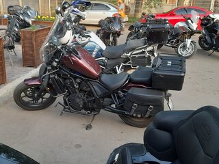 2021 Honda CMX 1100 Rebel, пурпурный, 1300000 рублей, вид 5