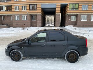 2012 Renault Logan I Рестайлинг, чёрный, 330000 рублей, вид 3