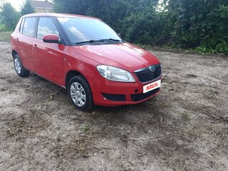 2013 Skoda Fabia II Рестайлинг, красный, 450000 рублей, вид 2