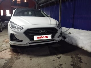 2018 Hyundai Sonata VII (LF) Рестайлинг, белый, 1500000 рублей, вид 2
