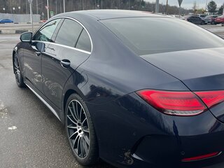 2020 Mercedes-Benz CLS 300 d III (C257), синий, 5000000 рублей, вид 4