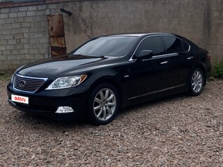 2008 Lexus LS 460 IV, чёрный, 1390000 рублей, вид 1