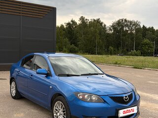 2006 Mazda 3 I (BK) Рестайлинг, синий, 425000 рублей, вид 5