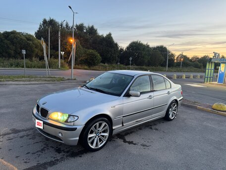 2003 BMW 3 серии 318i IV (E46) Рестайлинг, серебристый, 445000 рублей, вид 1