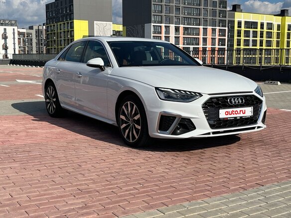 2021 Audi A4 40 TFSI V (B9) Рестайлинг, белый, 2847840 рублей