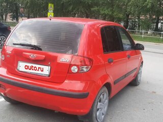 2003 Hyundai Getz I, красный, 310000 рублей, вид 3