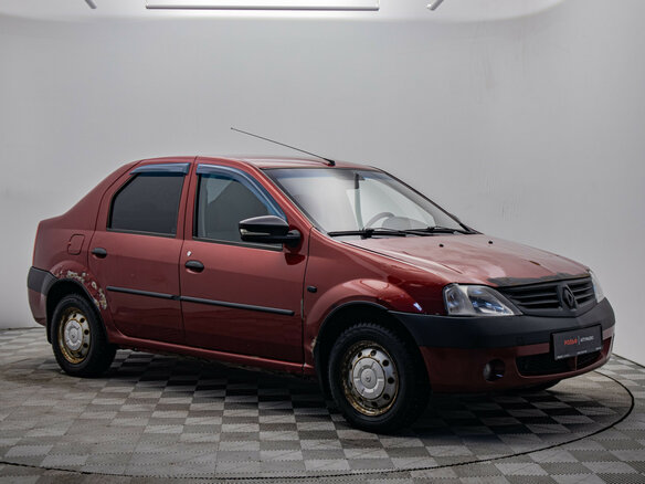 2009 Renault Logan I, красный - вид 7