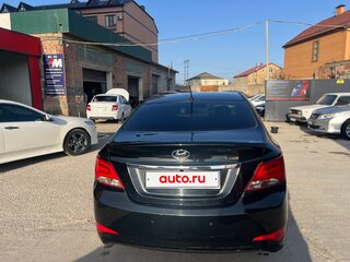 2014 Hyundai Solaris I Рестайлинг, чёрный, 855000 рублей, вид 5