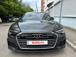 2020 Audi A6 40 TDI V (C8), серый, 5200000 рублей, вид 2