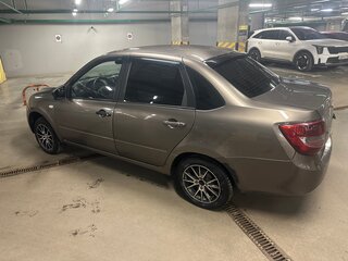 2017 Lada (ВАЗ) Granta I, коричневый, 350000 рублей, вид 4