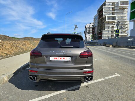 2015 Porsche Cayenne S Diesel II Рестайлинг (958), коричневый, 4700000 рублей, вид 4