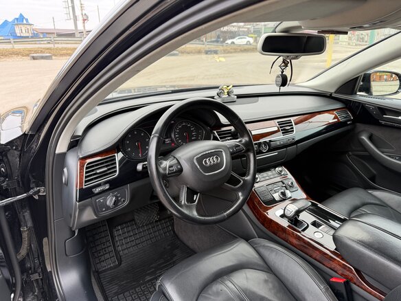 2012 Audi A8 Long III (D4), чёрный, 1800000 рублей - вид 16