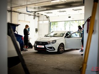 2019 Lada (ВАЗ) Vesta Sport I, белый, 1550000 рублей, вид 1