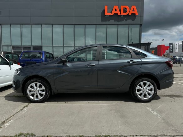 2026 Lada (ВАЗ) Vesta CNG I Рестайлинг (NG), серый, 2155000 рублей - вид 6