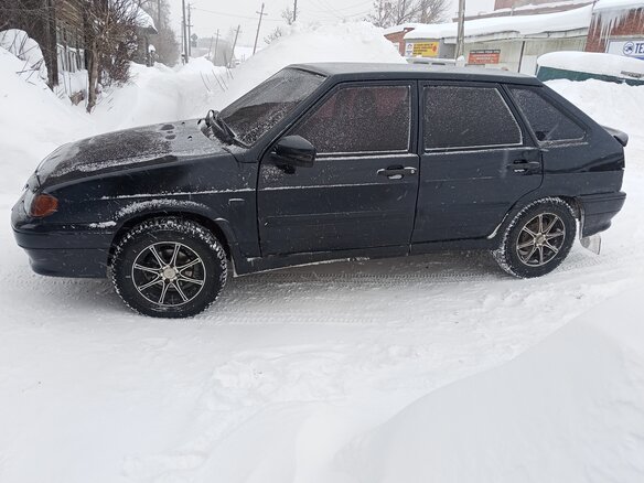 2011 Lada (ВАЗ) 2114, синий, 170000 рублей - вид 4