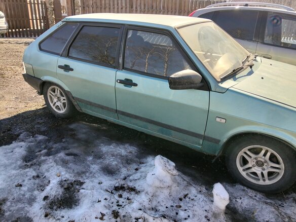 1997 Lada (ВАЗ) 21093i, голубой, 120000 рублей - вид 20
