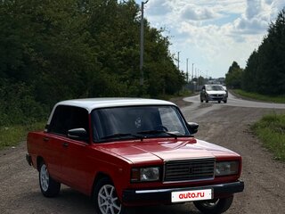 1998 Lada (ВАЗ) 2107, красный, 150000 рублей, вид 2