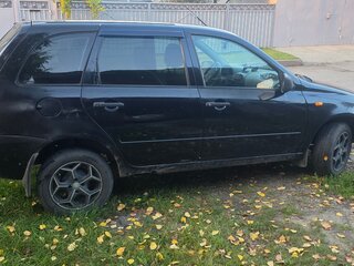 2012 Lada (ВАЗ) Kalina I, чёрный, 190000 рублей, вид 5