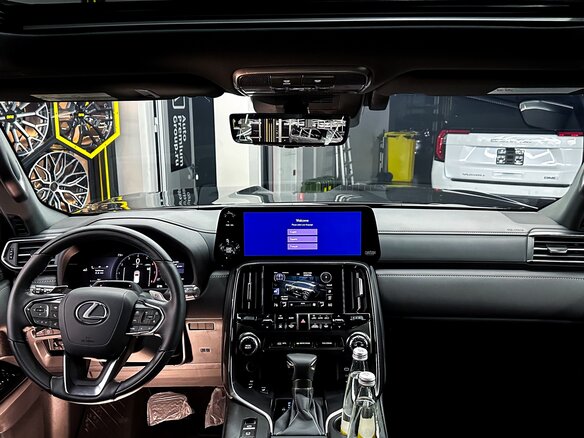 2025 Lexus LX 600 IV, чёрный - вид 30