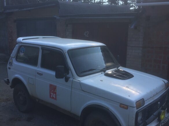 1999 Lada (ВАЗ) 2121 (4x4) I Рестайлинг, белый, 140000 рублей - вид 5