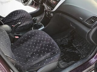 2013 Hyundai Solaris I, фиолетовый, 780000 рублей, вид 5