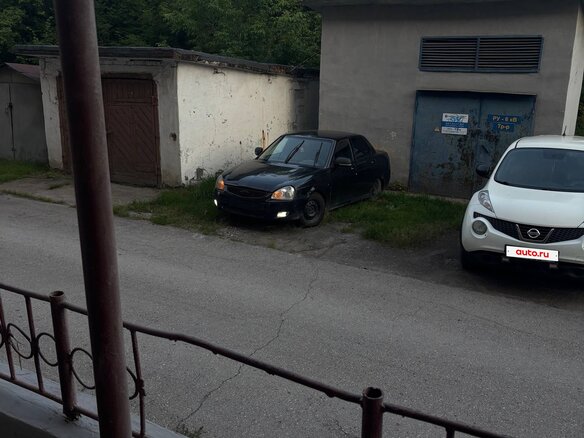 2008 Lada (ВАЗ) Priora I, серый, 95000 рублей - вид 6