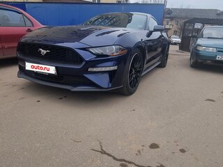 2019 Ford Mustang VI Рестайлинг, синий, 3185000 рублей, вид 2