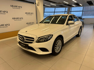 2018 Mercedes-Benz C-Класс 180 IV (W205) Рестайлинг, белый, 2690000 рублей, вид 1