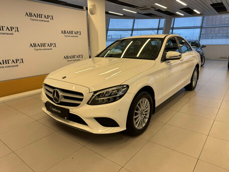2018 Mercedes-Benz C-Класс 180 IV (W205) Рестайлинг, белый, 2690000 рублей, вид 1
