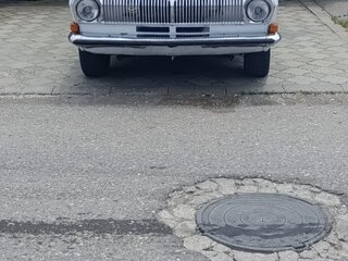 1977 ГАЗ 24 «Волга» 2401 I (24), белый, 160000 рублей, вид 1