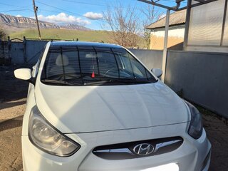 2011 Hyundai Solaris I, белый, 600000 рублей, вид 2