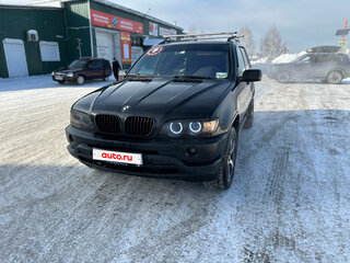 2004 BMW X5 3.0i I (E53) Рестайлинг, чёрный, 1150000 рублей, вид 1