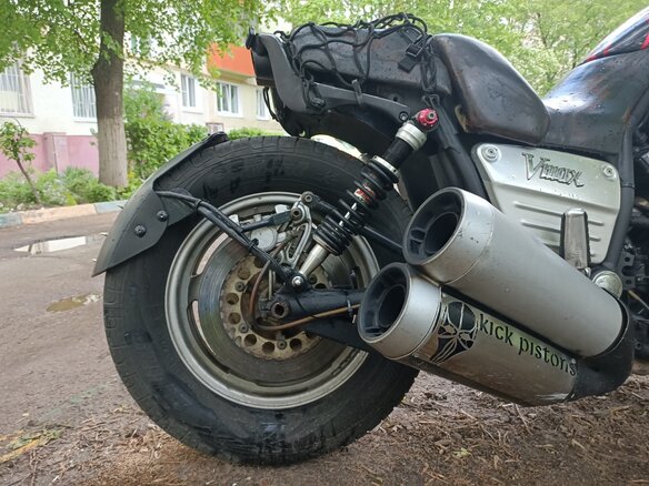 1992 Yamaha V-Max 1200, белый, 210000 рублей - вид 3