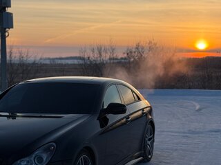 2008 Mercedes-Benz CLS 350 I (C219) Рестайлинг, чёрный, 1000000 рублей, вид 2